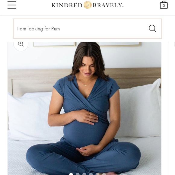 Kindred Bravely Other - NWOT Kindred Bravely Davy Maternity & Nursing Pajama Set in Slate Blue